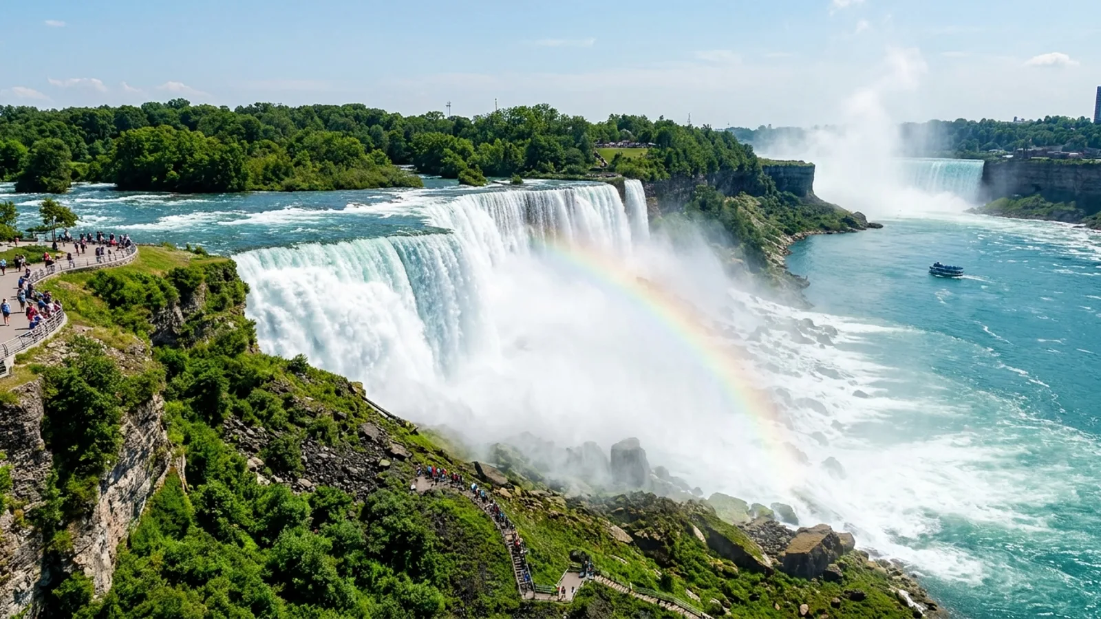 Horseshoe Falls, Niagara Falls Ontario: day trip from Toronto